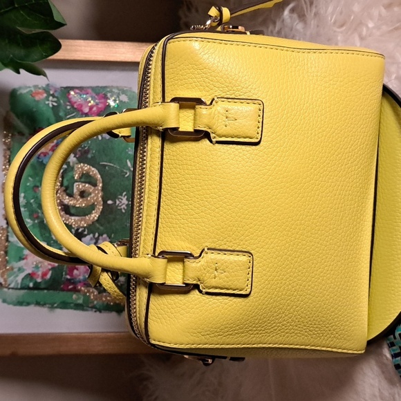 Tory Burch NWOTs Thea Web Mini Satchel Bag - Picture 10 of 17